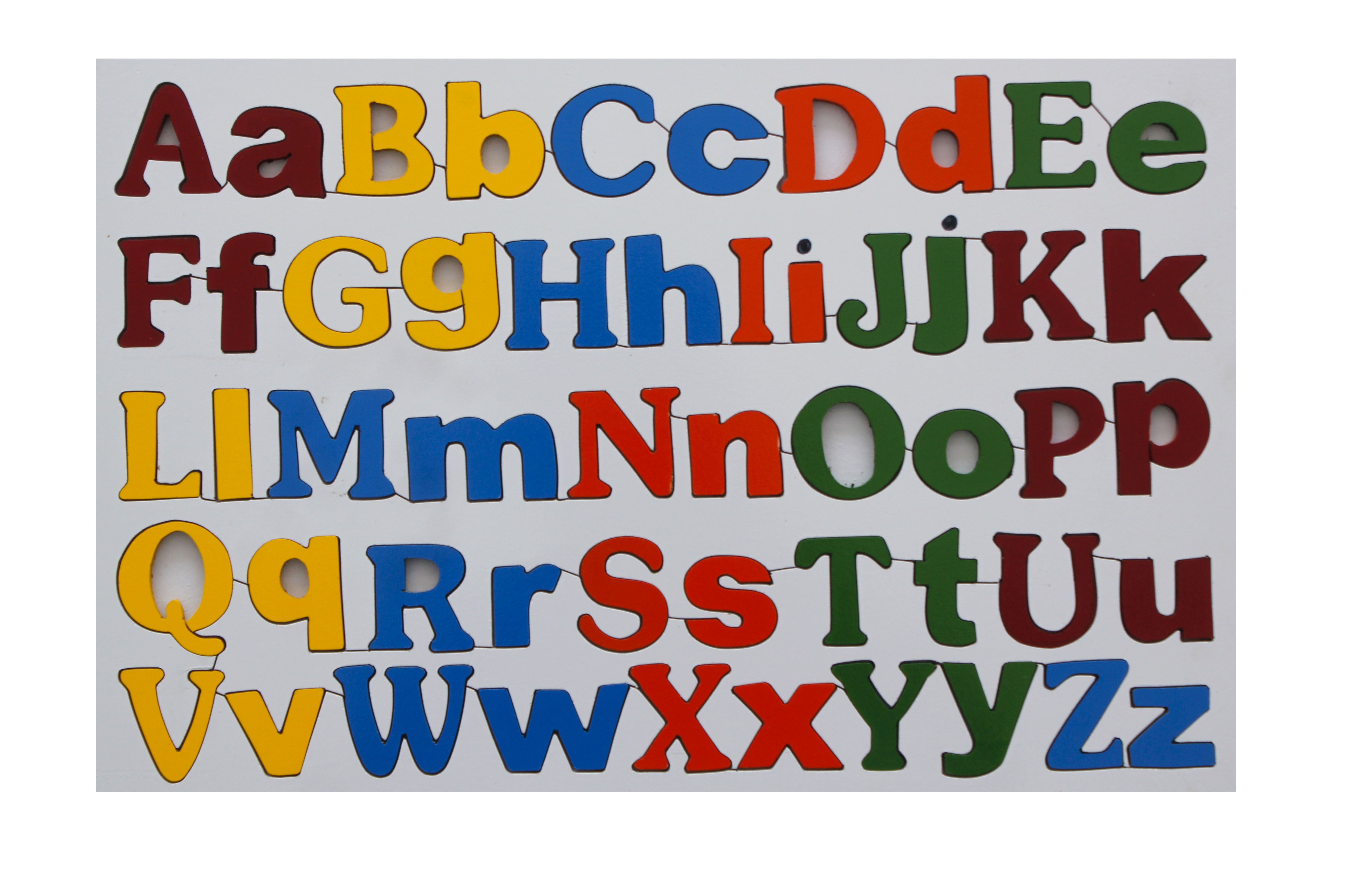 ENGLISH ALPHABET UPPER-CASE & LOWER-CASE