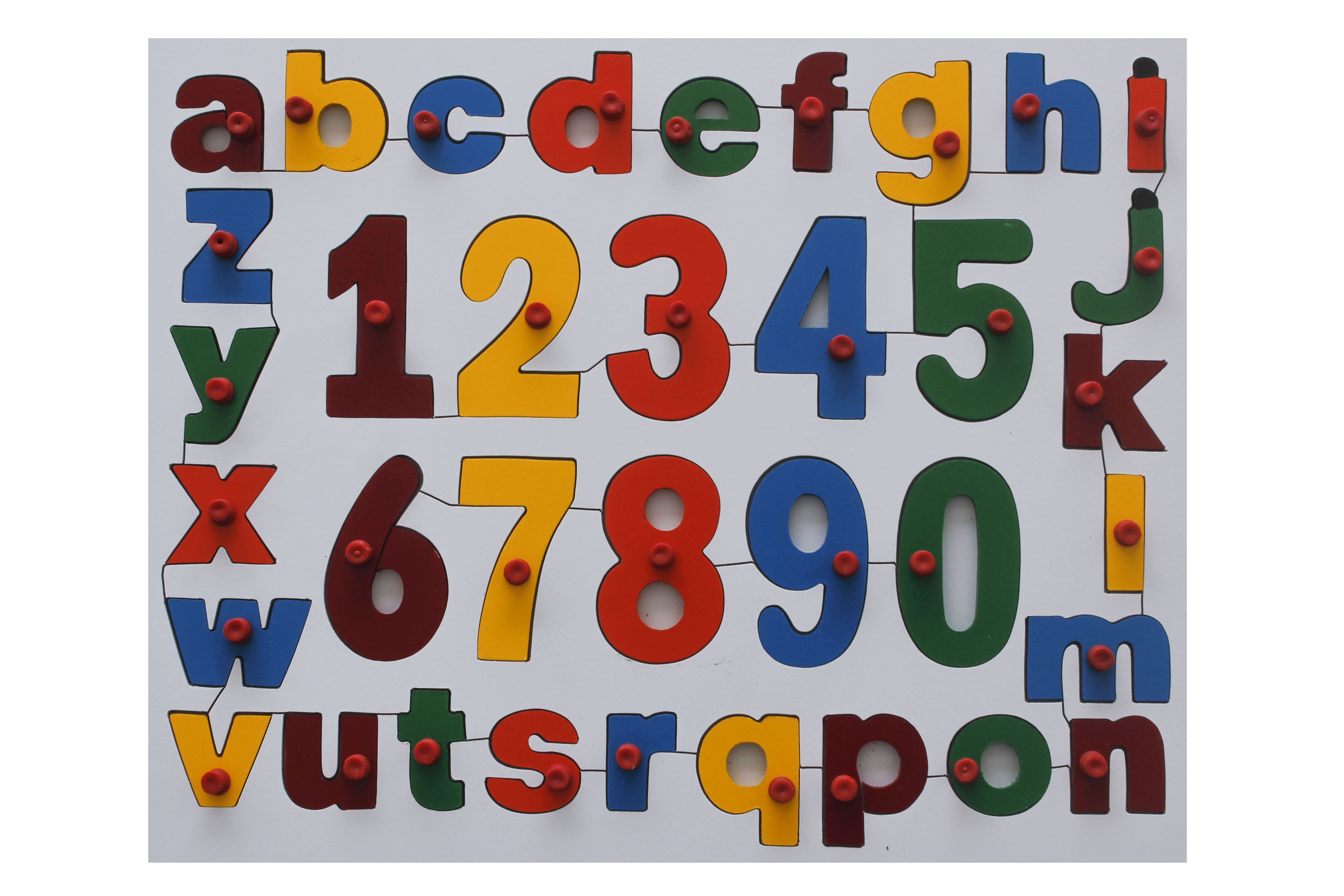 SMALL LETTERS AND NUMBERS TRAY PUZZLE